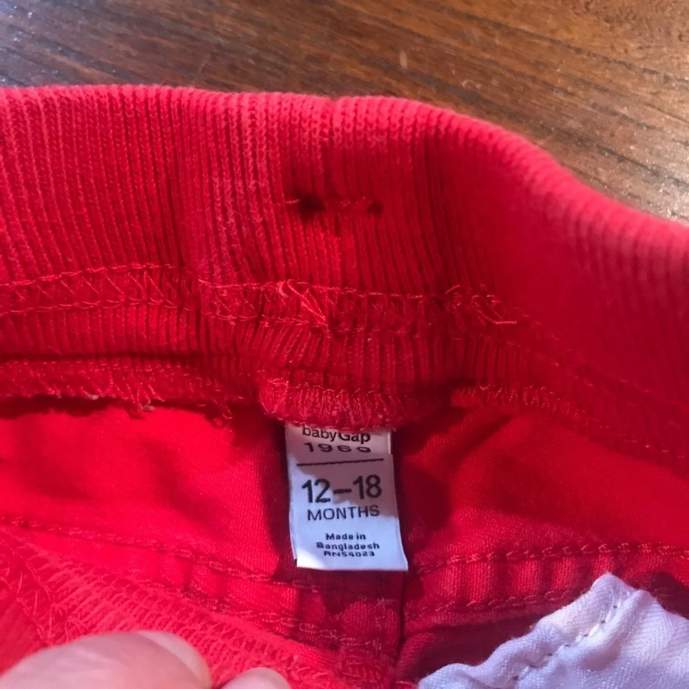 🎈Baby GAP Red Jeans